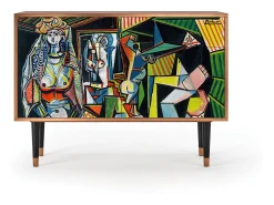 Aparador - 115x85x48 cm - BS4 - Women of Algiers, Nogal