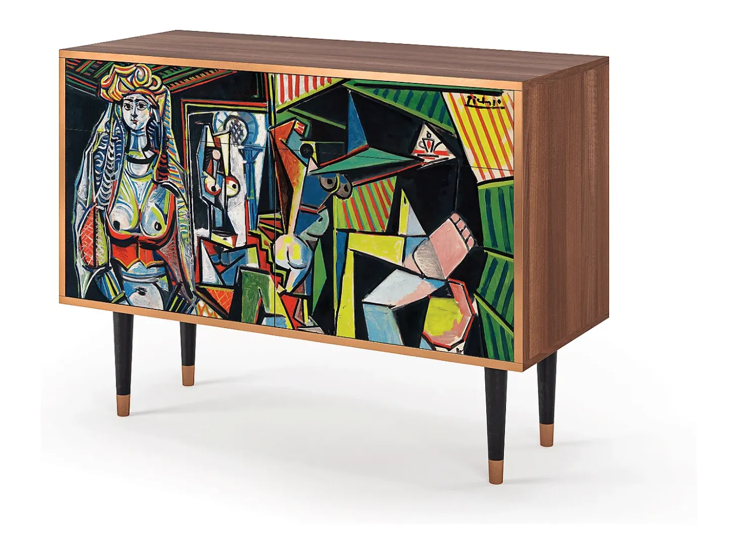 Aparador - 115x85x48 cm - BS4 - Women of Algiers, Nogal