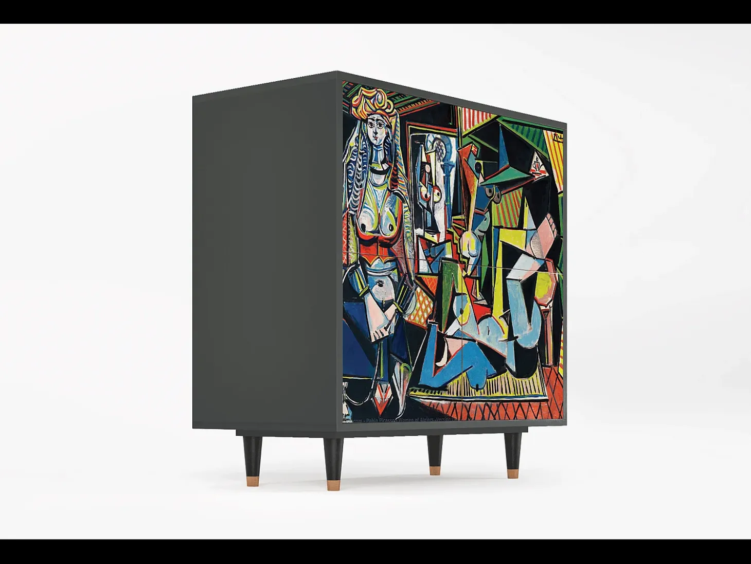 Aparador - 94x96x48 cm - BS3 - Women of Algiers, Antracita