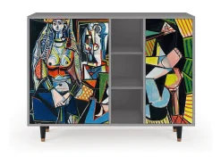 Aparador - 125x98x48 cm - BS2 - Women of Algiers, Gris