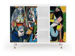 Aparador - 125x98x48 cm - BS2 - Women of Algiers, Blanco