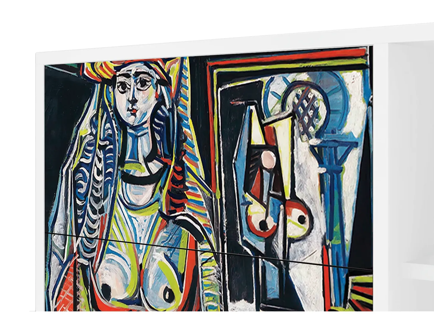 Aparador - 125x98x48 cm - BS2 - Women of Algiers, Blanco