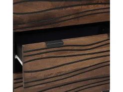 Aparador - 60x33,5x75 cm, madera maciza de mango