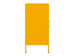 Aparador acero amarillo mostaza 36x39x79 cm