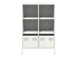 Aparador acero blanco 68x39x103,5 cm
