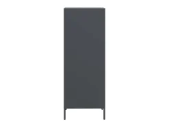 Aparador acero gris antracita 35x39x103,5 cm