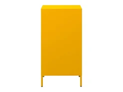 Aparador acero laminado en frío amarillo mostaza 35x39x73,5 cm