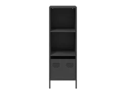 Aparador acero negro 35x39x103,5 cm