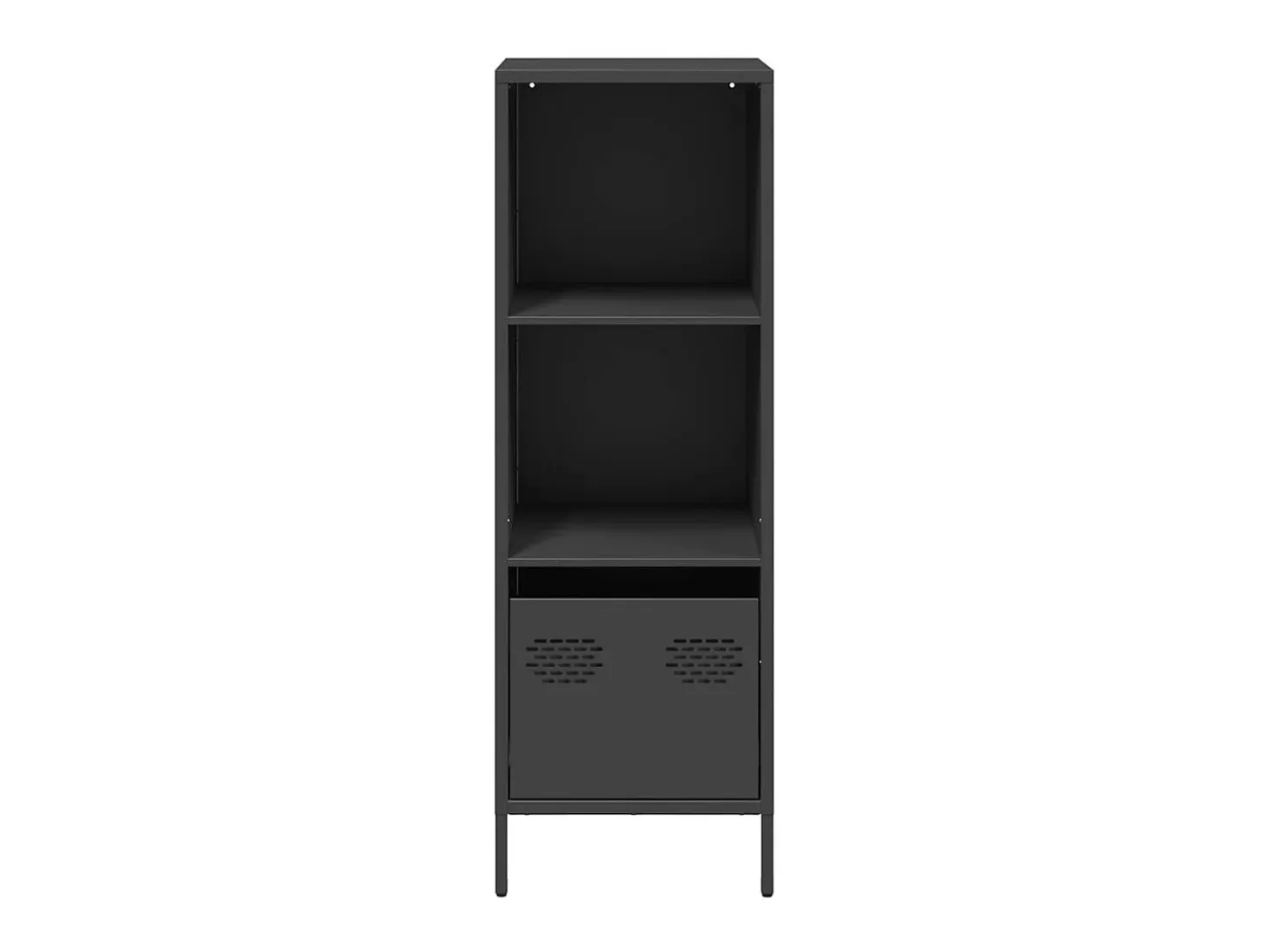 Aparador acero negro 35x39x103,5 cm