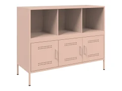 Aparador acero rosa 100,5x39x79 cm