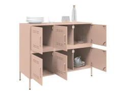 Aparador acero rosa 100,5x39x79 cm