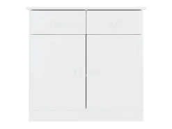 Aparador ALTA madera maciza de pino blanco 77x35x73 cm ES21052