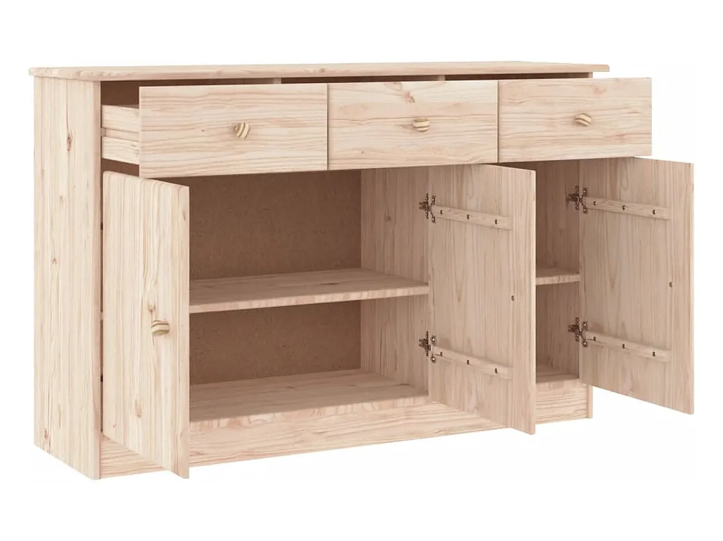 Aparador ALTA 112x35x73 cm madera maciza de pino