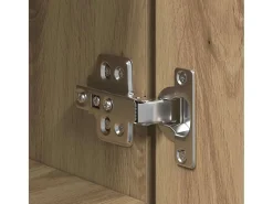Aparador alto 2 pcs Roble artesanal 30 x 42,5 x 185 cm