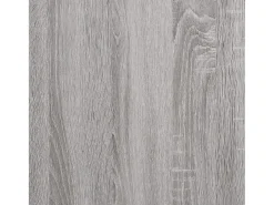 Aparador alto 3 piezas madera contrachapada gris Sonoma
