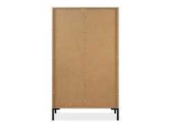 Aparador Alto 2 Puertas 2 Cajones y 2 Estantes H139 cm - Plock