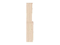 Aparador alto ALTA madera maciza de pino 77x35x188 cm ES28337