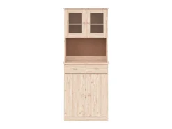 Aparador alto ALTA madera maciza de pino 77x35x188 cm ES28337