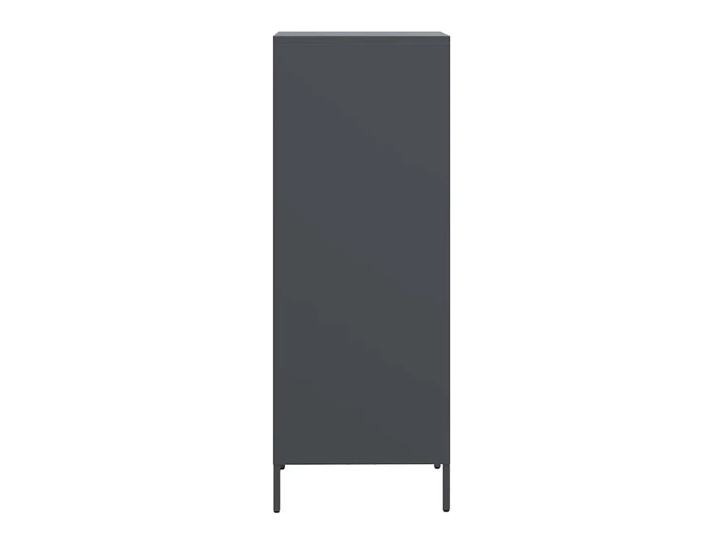 Aparador alto antracita 35x39x103,5 cm acero