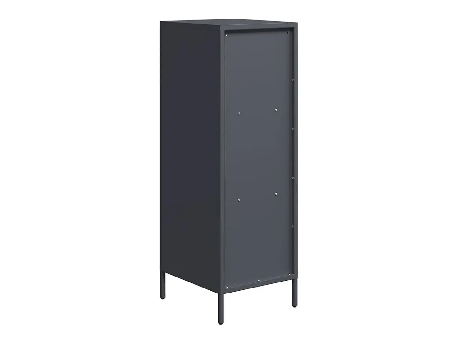 Aparador alto antracita 35x39x103,5 cm acero