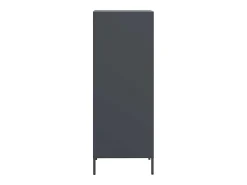 Aparador alto antracita 39x35x103,5 cm acero