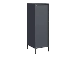 Aparador alto antracita 39x35x103,5 cm acero