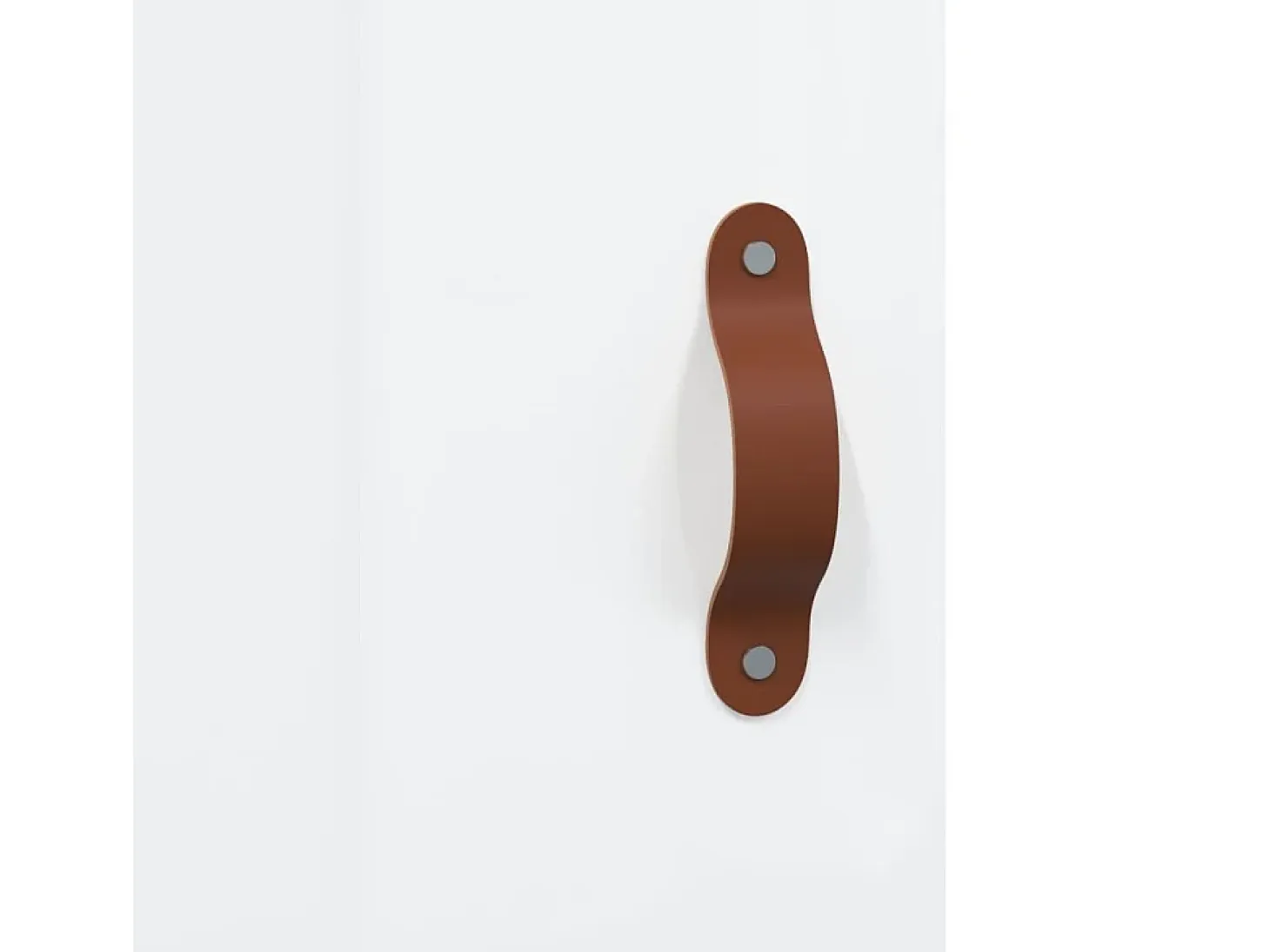 Aparador alto Blanco brillo 34,5x34x180 cm Madera de ingeniería
