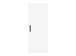 Aparador alto blanco 34,5x34x180 cm Madera contrachapada