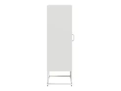 Aparador alto blanco 36x39x123 cm acero laminado en frío