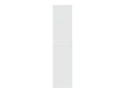 Aparador alto blanco 80x42,5x185 cm madera contrachapada