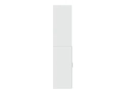Aparador alto blanco 80x42,5x185 cm madera contrachapada