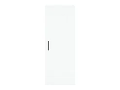 Aparador alto blanco 34,5x34x180 cm Madera contrachapada