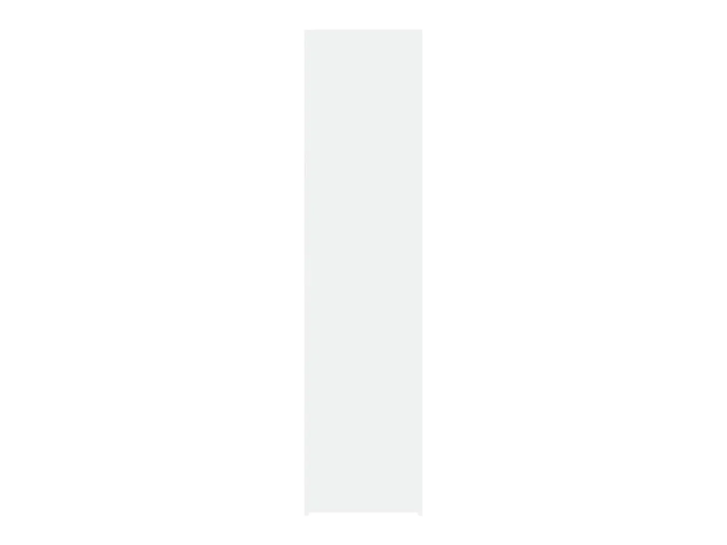 Aparador alto blanco 45x42,5x185 cm madera contrachapada