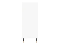 Aparador alto blanco 57x35x90 cm madera contrachapada