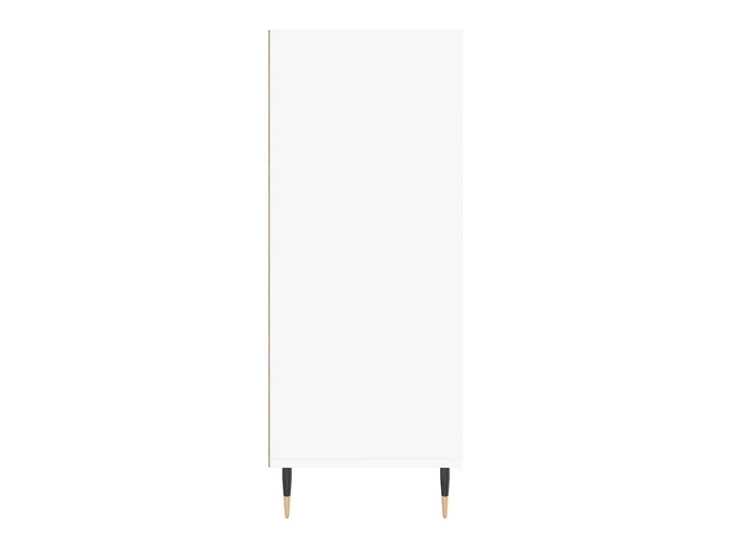 Aparador alto blanco 57x35x90 cm madera contrachapada