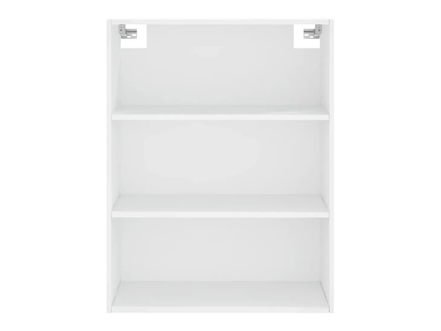 Aparador alto blanco 69,5x34x180 cm Madera contrachapada