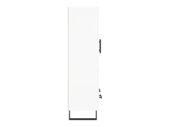 Aparador alto blanco 69,5x31x115 cm madera contrachapada