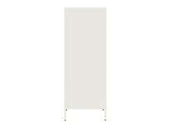 Aparador alto blanco 35x39x103,5 cm acero