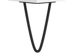 Aparador alto blanco 34,5x34x180 cm Madera contrachapada