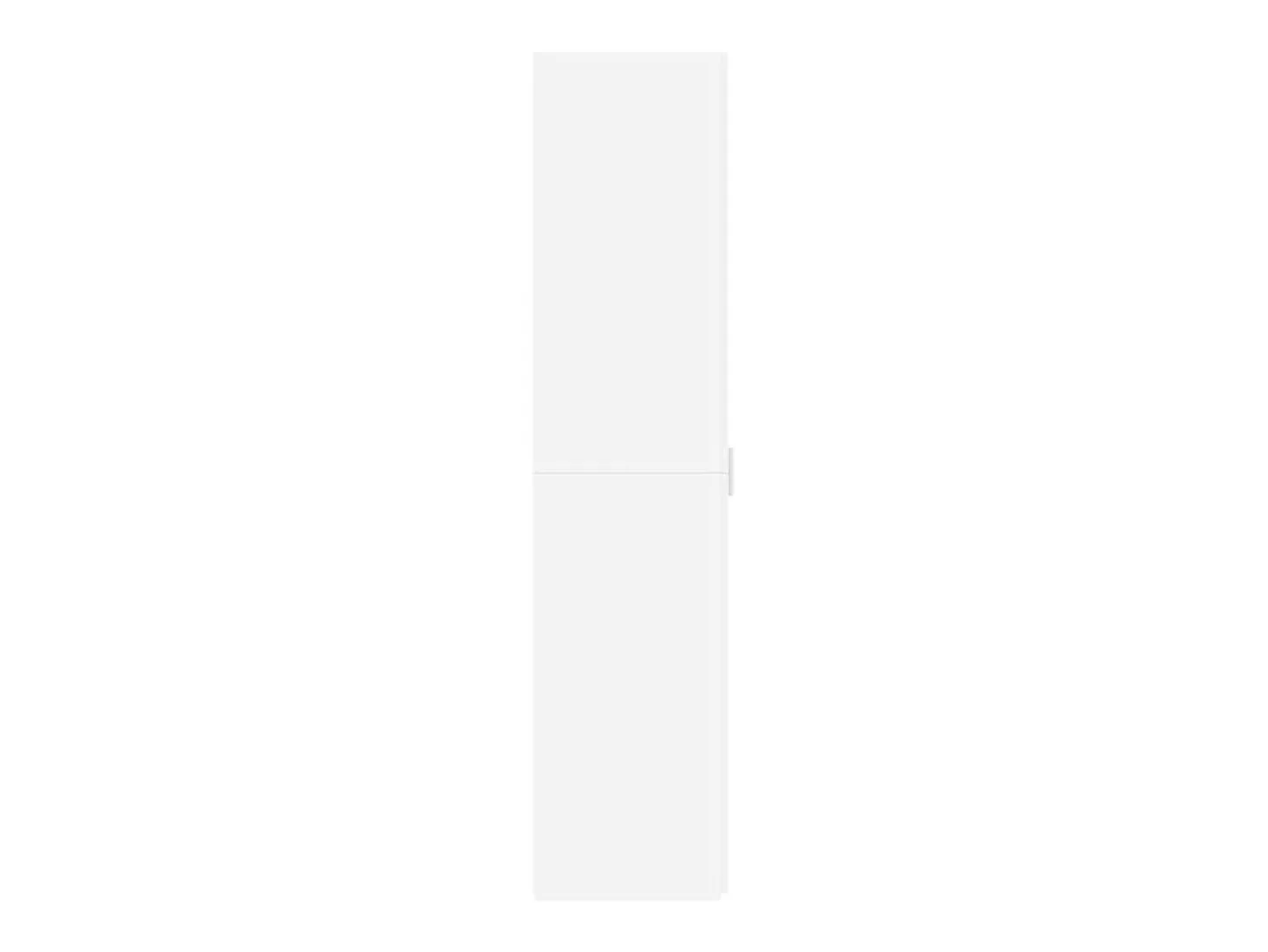 Aparador alto blanco 40x42,5x185 cm madera contrachapada