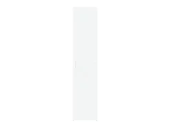 Aparador alto blanco 40x42,5x185 cm madera contrachapada