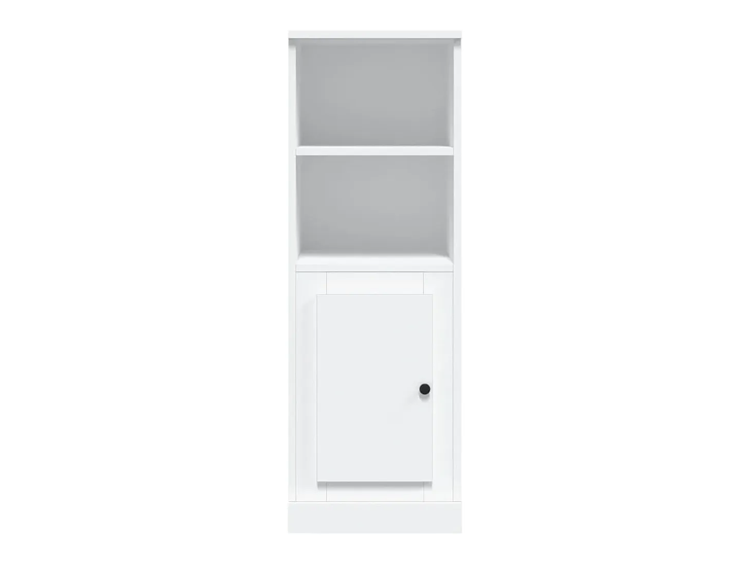 Aparador alto blanco 36x35,5x103,5 cm madera contrachapada