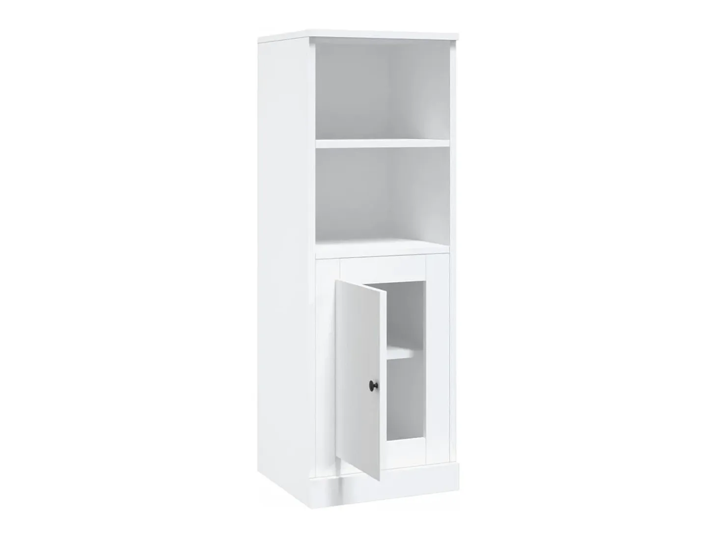 Aparador alto blanco 36x35,5x103,5 cm madera contrachapada