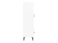 Aparador alto blanco 70x31x115 cm Madera contrachapada