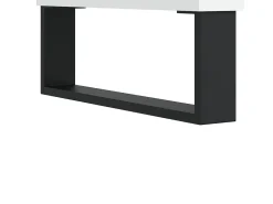 Aparador alto blanco 57x35x90 cm madera contrachapada