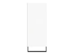 Aparador alto blanco 57x35x90 cm madera contrachapada