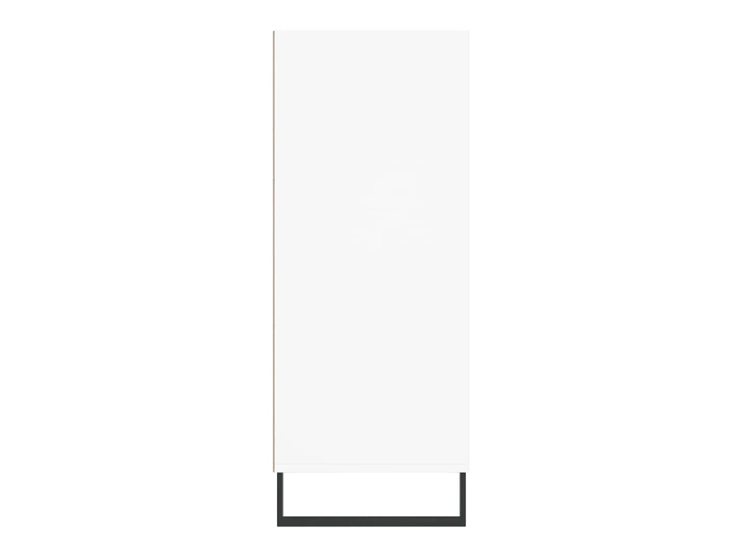 Aparador alto blanco 57x35x90 cm madera contrachapada