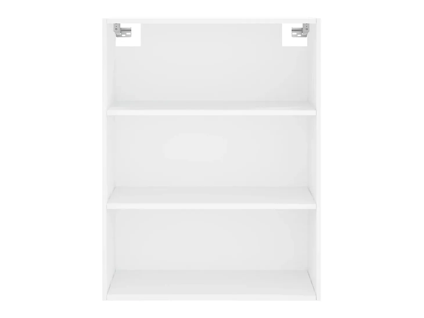 Aparador alto blanco 69,5x34x180 cm Madera contrachapada