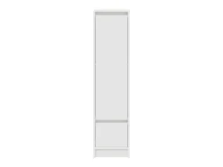 Aparador alto blanco 29,5x34x119,5 cm madera de ingeniería