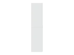 Aparador alto blanco 70x42,5x185 cm madera contrachapada